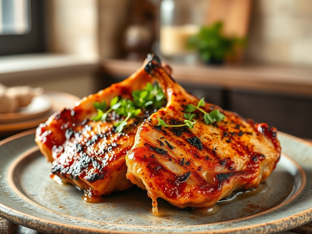 Blackened Pork Chops