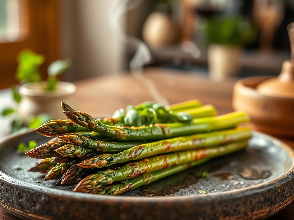 Charred Asparagus Spears