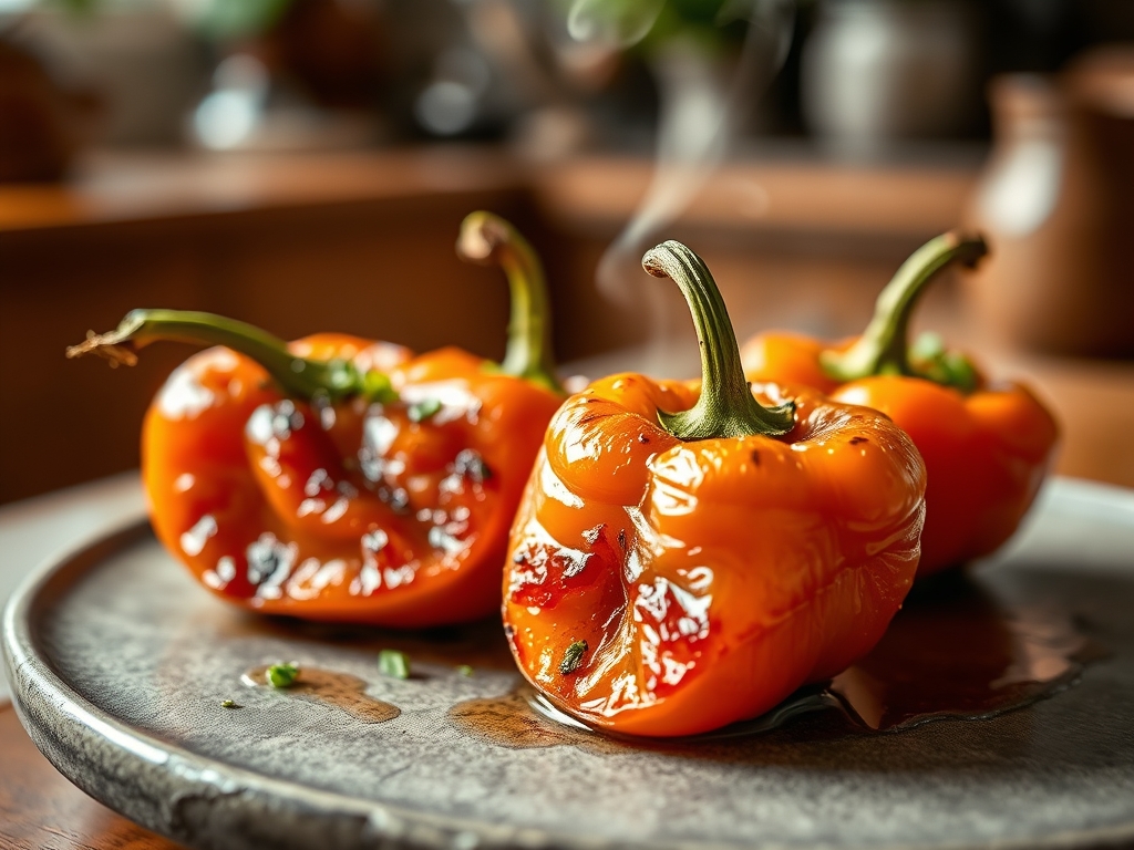 Charred Bell Peppers