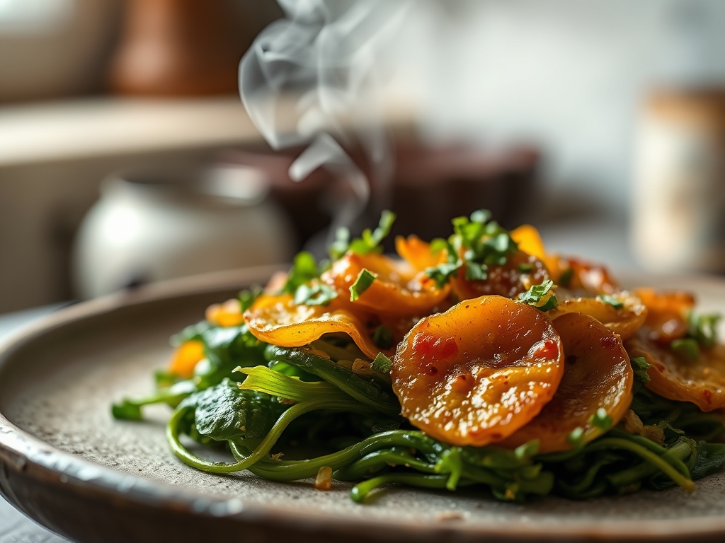 Fermented Mustard Greens