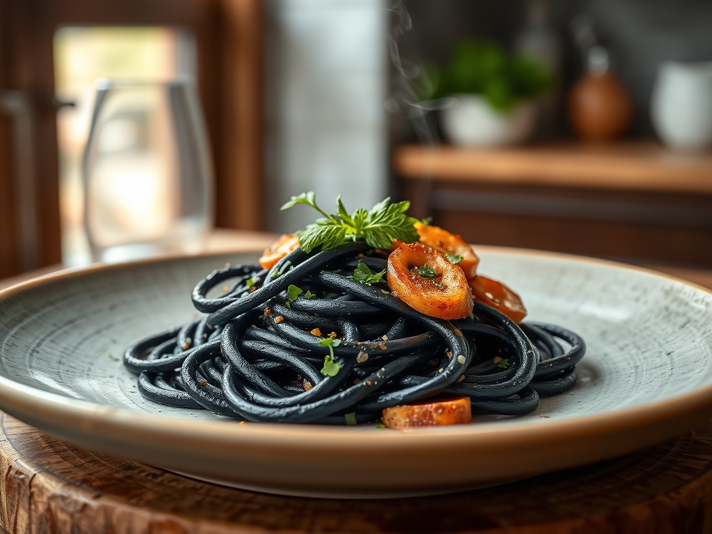 Squid Ink Pasta