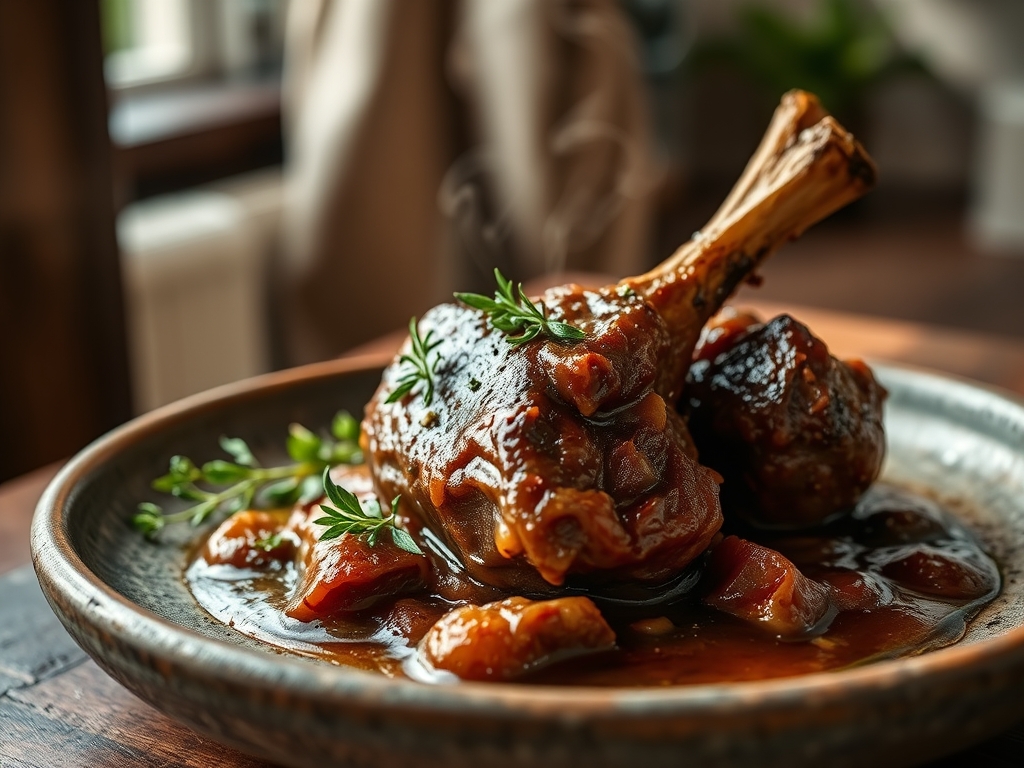 Lamb Shank Slow Cook